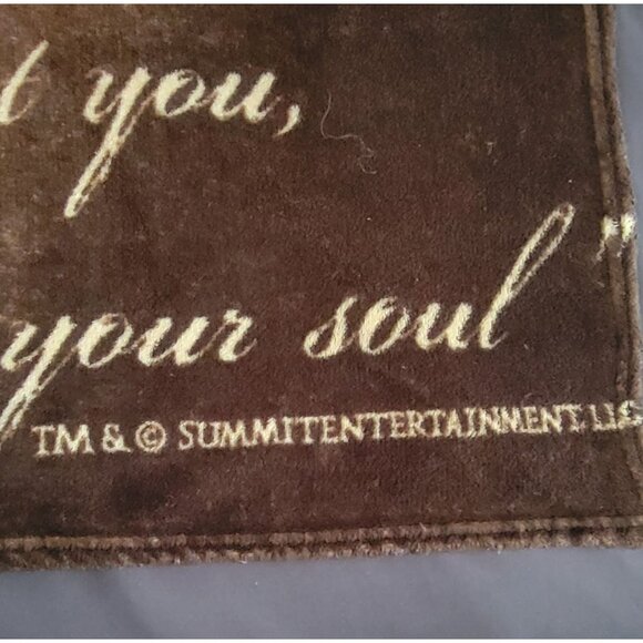 Official Twilight Saga New Moon Edward Fleece Throw - Picture 9 of 9